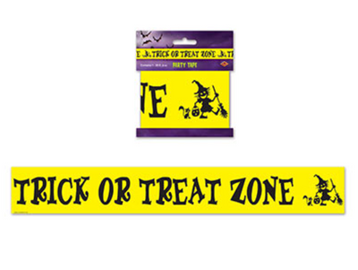 Halloween Trick Or Treat Zone Party Tape