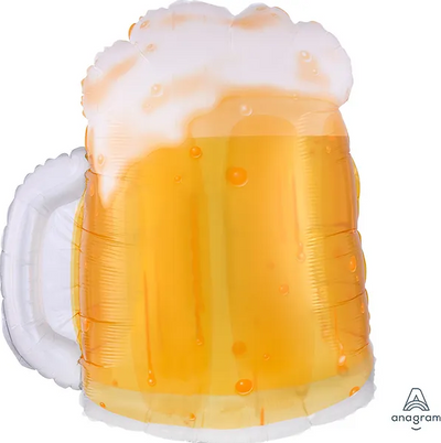 LRG SHP BEER MUG(TRANSPARENT)