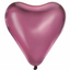 12" SL LATEX HEART ROSA