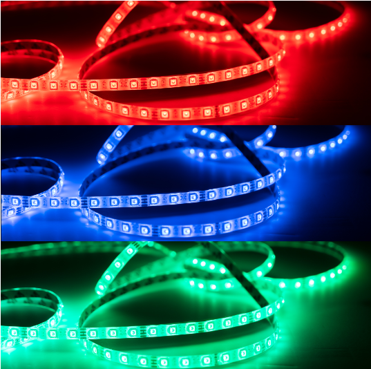 8mm LED Tape Lights 300LED Lights 16½ft - Multicolor