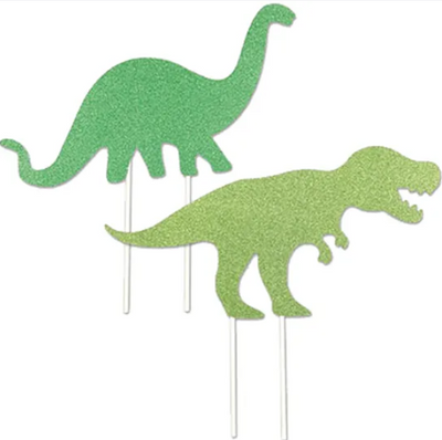 DINOSAUR CAKE TOPPERS