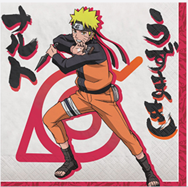 NARUTO LUNCHEON NAPKINS