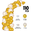 Balloon Garland Set 16ft - Gold