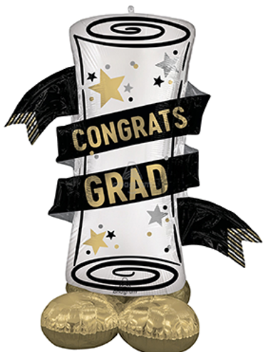 AIRLOONZ SATIN GRAD DIPLOMA