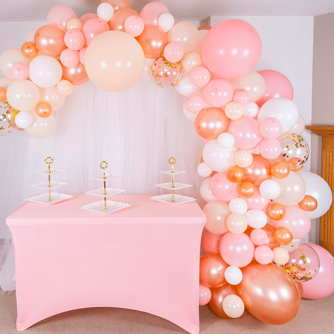 Balloon Garland Set 16ft - Rose Gold