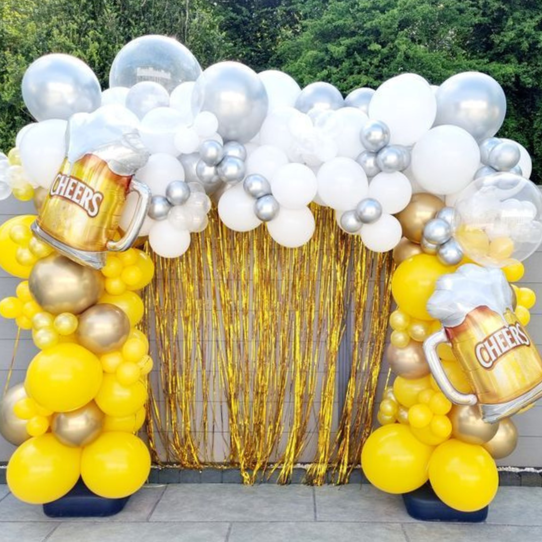 Beer Theme Balloon Garland Set 16ft