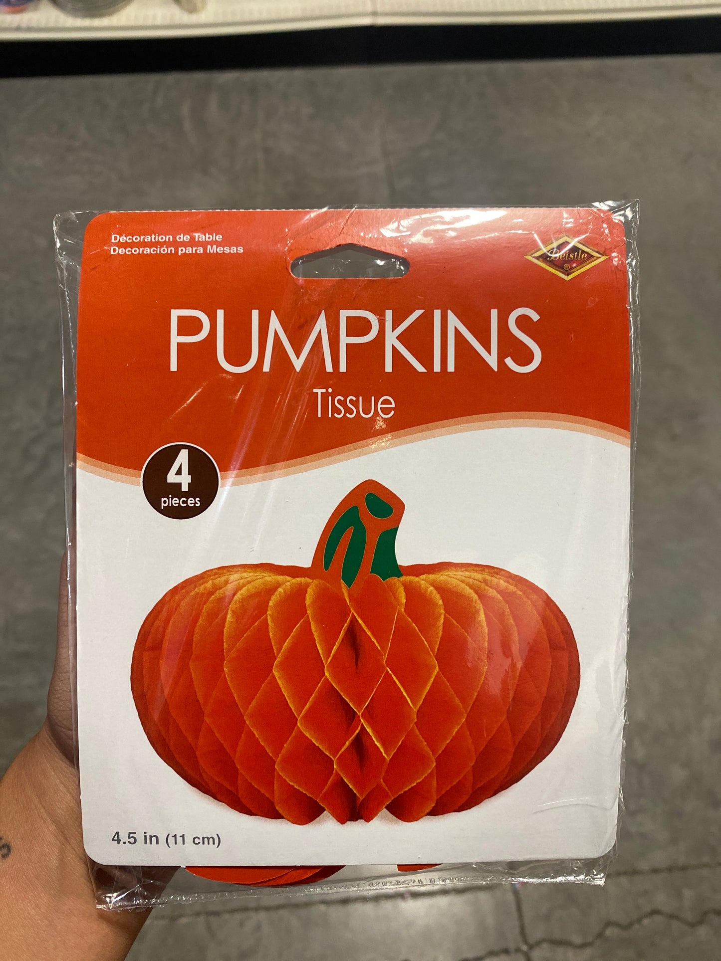 Tissue Pumpkins