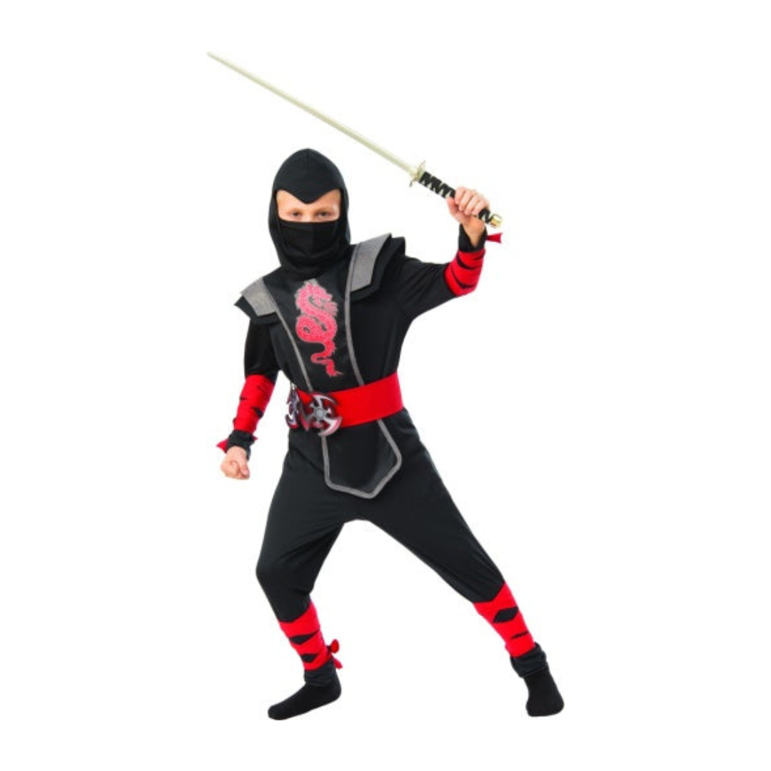 Red Ninja Kids Costume