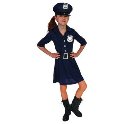 Police Girl Kids Costume