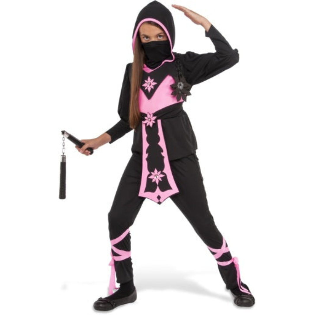 Pink Crystal Ninja Kids