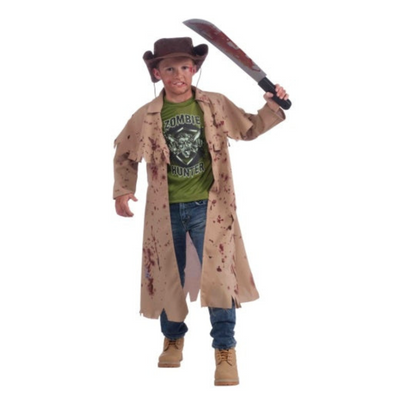 Zombie Hunter Kids Costume - Size: Medium