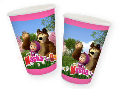 VASO X8 MASHA Y EL OSO