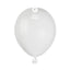 5" Gemar Latex Balloons (Bag of 100) Standard White