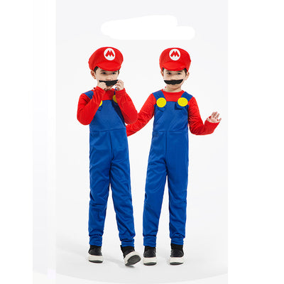 Mario Bros Hombre Disfraz Niños