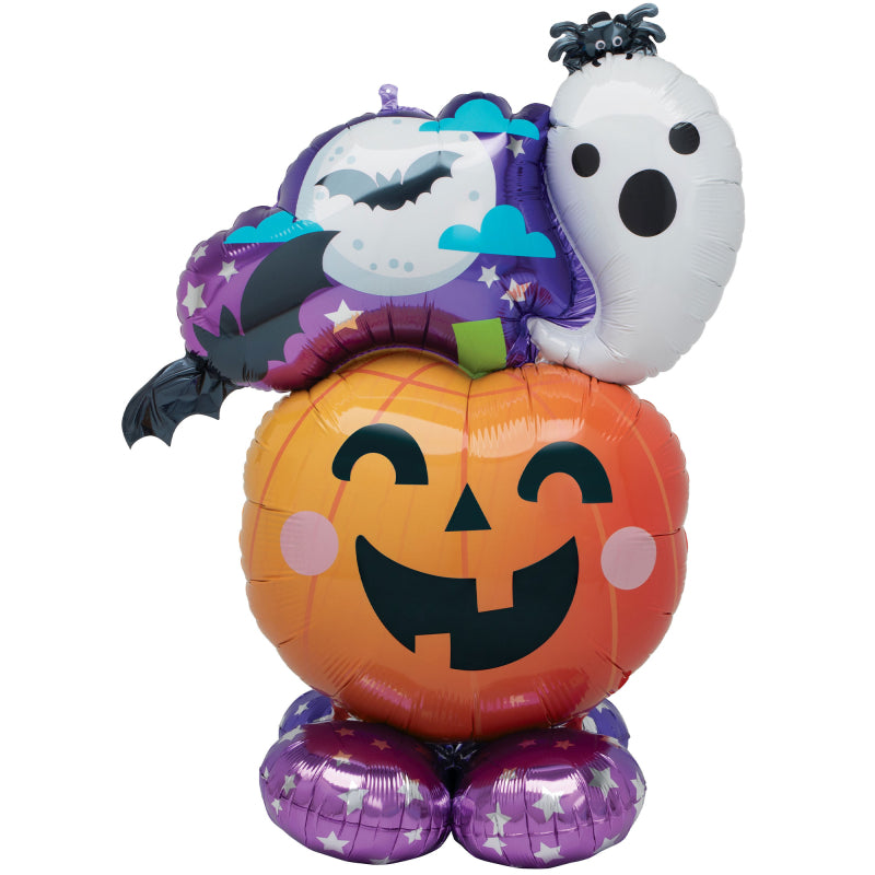 AIRLOONZ Fantasma sobre Calabaza Halloween