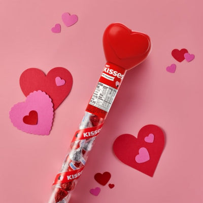 Kisses Chocolate Heart Cane