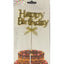 Cake Topper Happy Birthday Cursiva 20cm