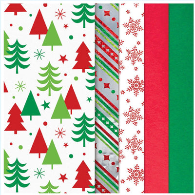 Tissue Paper Arbolitos Navidad