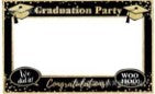 Graduation Decoration Frame 34*22 INCH