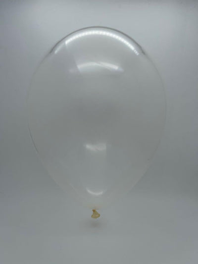 11" Crystal
 Clear Tuftex
 Latex Balloons
 (100 Per Bag)