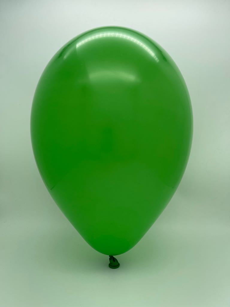 5" Gemar Latex Balloons (Bag of 100) Standard Green