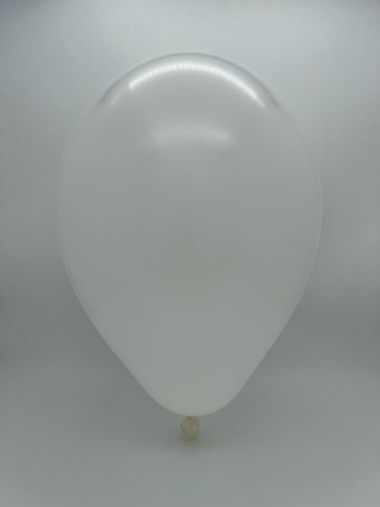 12" Gemar Latex Balloons (Bag of 50) Standard White