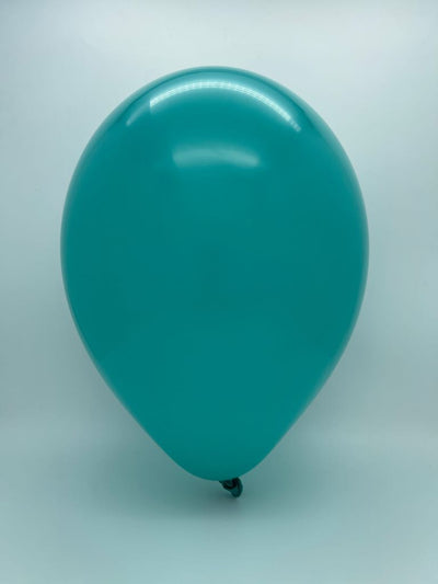 5 Inch Tuftex
 Latex Balloons
 (50 Per Bag)
 Pastel Teal