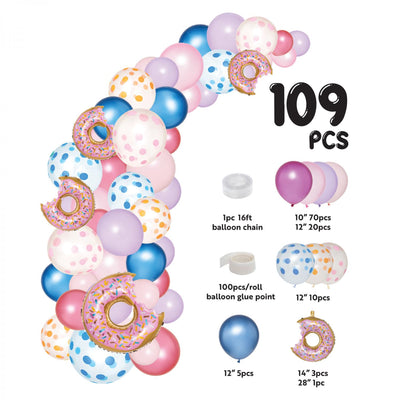 Pastry Theme Balloon Garland Set 16ft