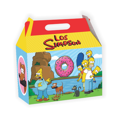 CAJA SORPRESA LOS SIMPSONS (X3 UNIDADES)