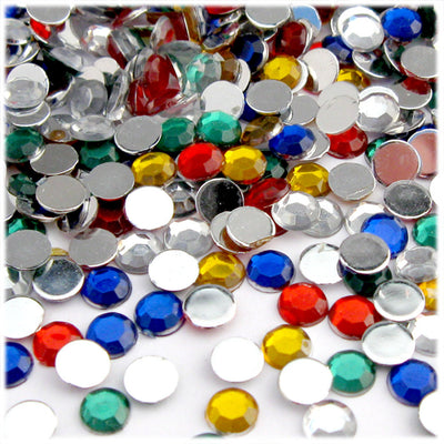 Rhinestone con pega Multicolor 4mm