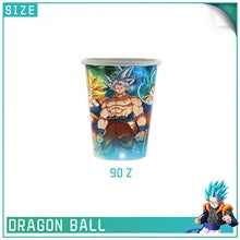 Vasos Dragon Ball x 10