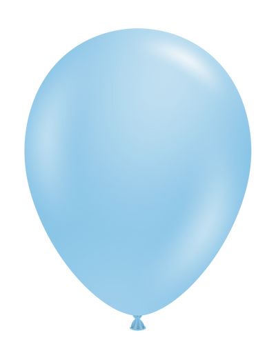 5 Inch Tuftex
 Latex Balloons
 (50 Per Bag)
 Baby Blue