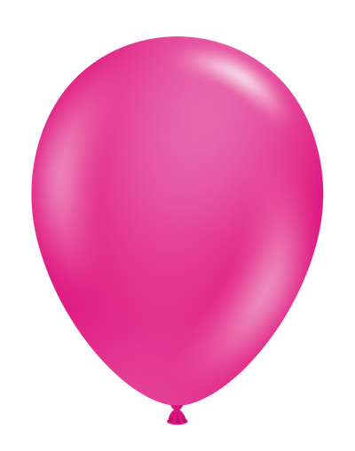 5 Inch Tuftex
 Latex Balloons
 (50 Per Bag)
 Hot Pink