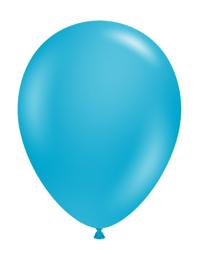 5" Turquoise
 Tuftex Latex
 Balloons (50 Per
 Bag)