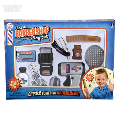 10pc Barber Role Play Set