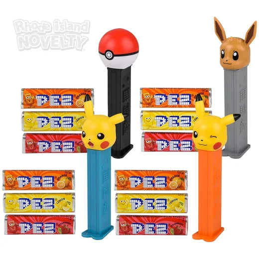 Pez Blister Candy Pokemon Asst