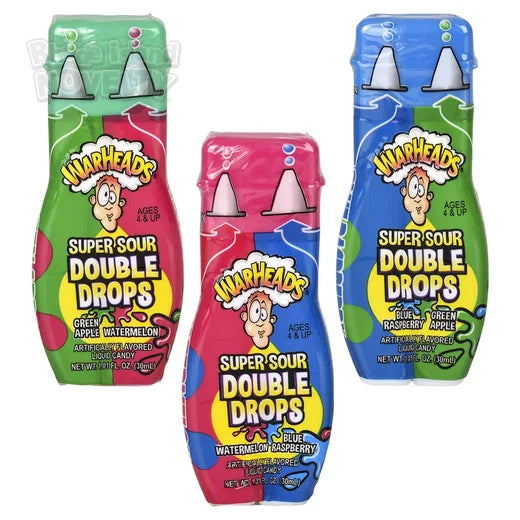 Warheads Super Sour Double Drops (X1u)