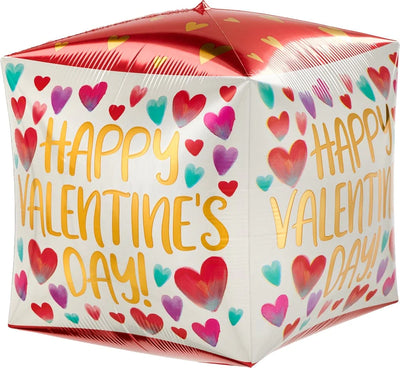 Globo Valentine's Day Cubez 15"