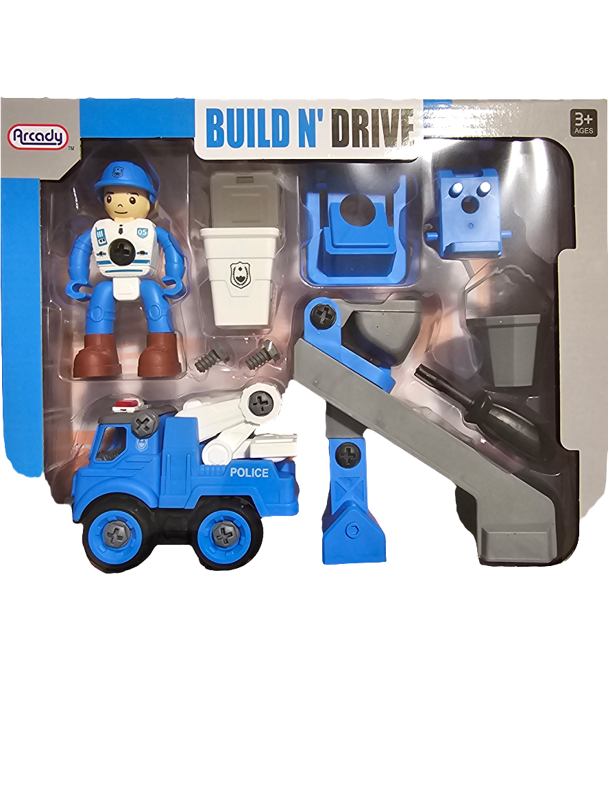 Build N'Drive Police Car