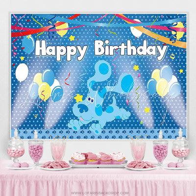 Backdrop Blues Clues Happy Birthday