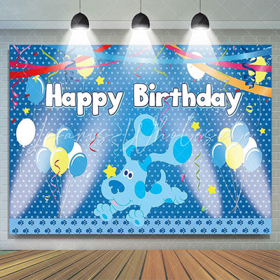 Backdrop Blues Clues Happy Birthday