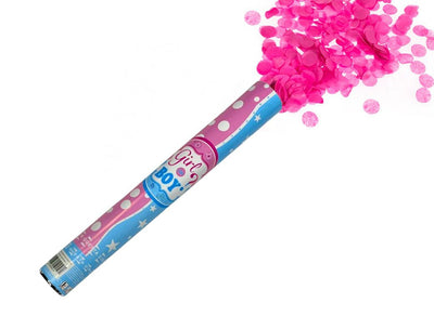 Popper Confetti Gender Reveal Rosa (x1u)