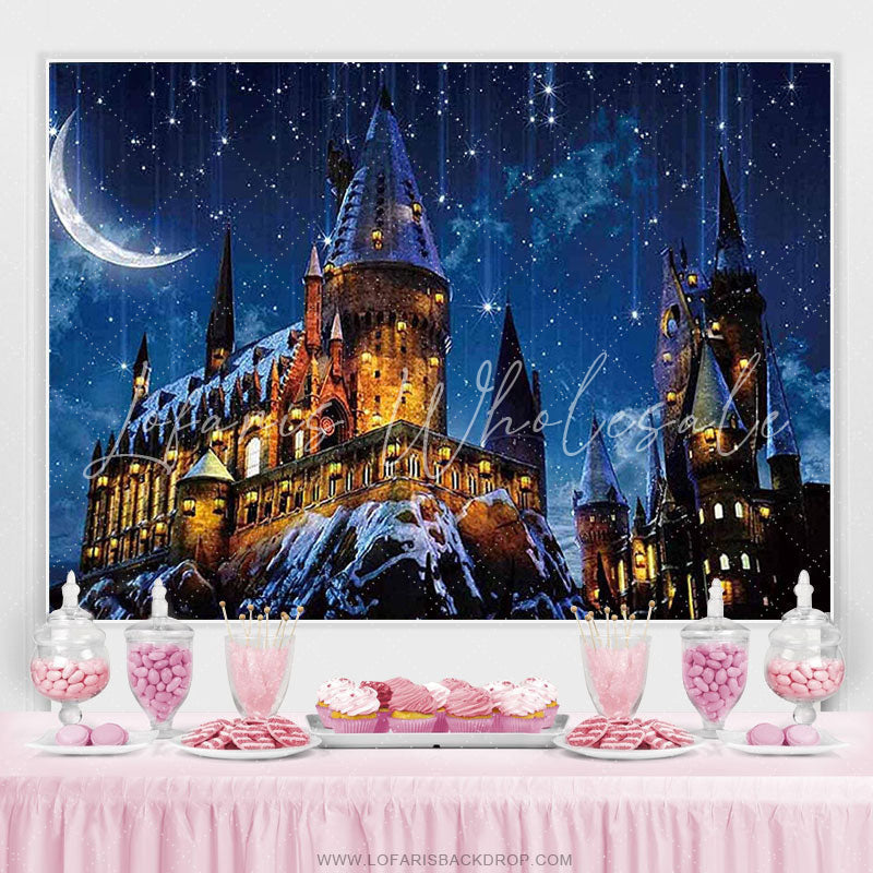 Castle "Harry Potter" Backdrop