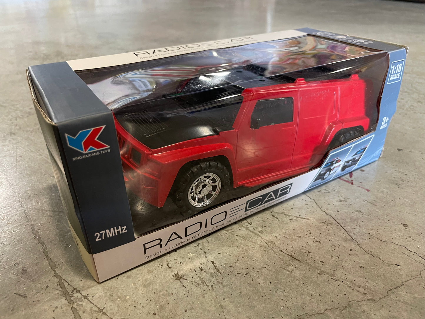 H3 Hummer Roja Remote Control