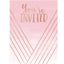 Rose gold Invitations (x8u)