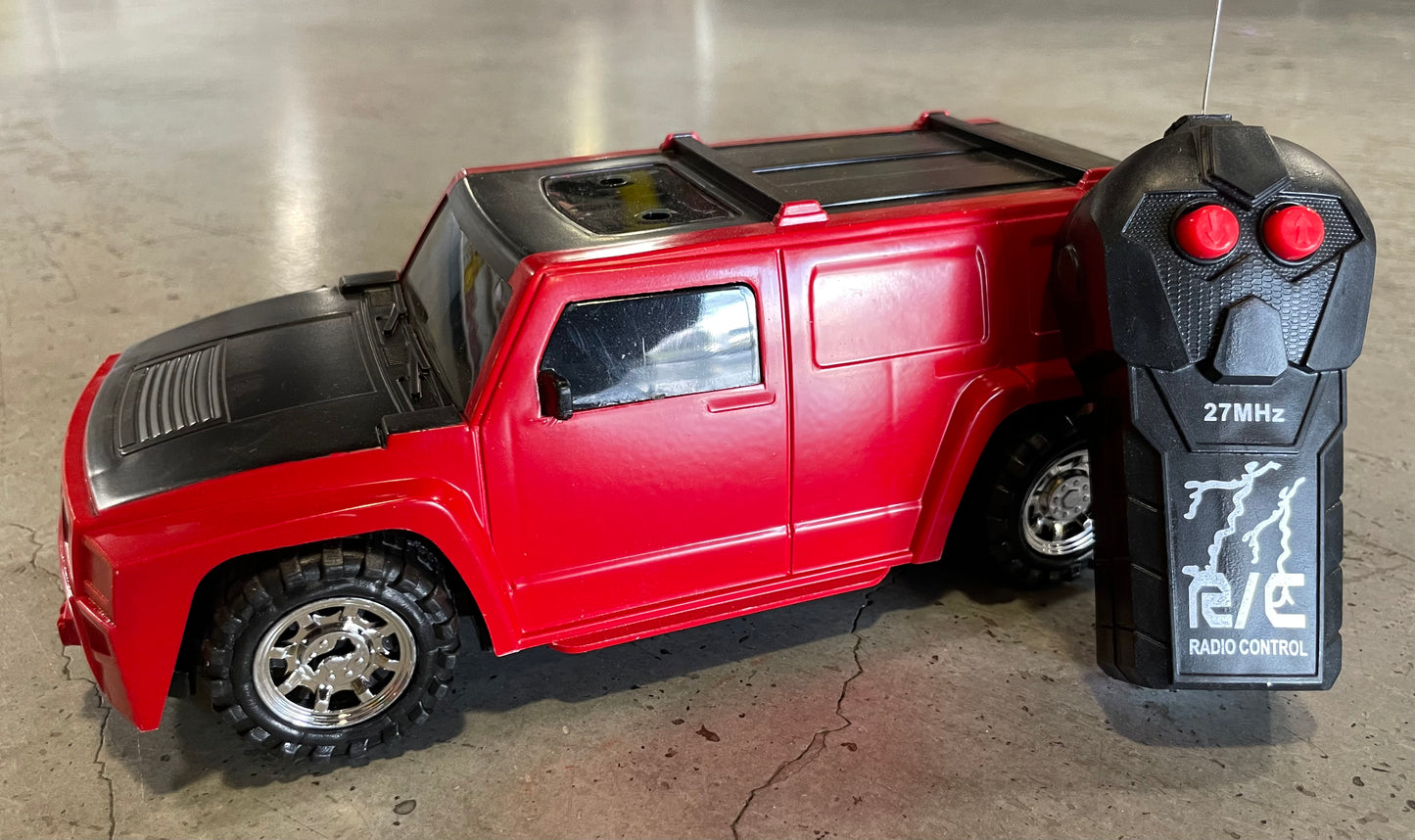 H3 Hummer Roja Remote Control