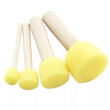 Sponge with stick