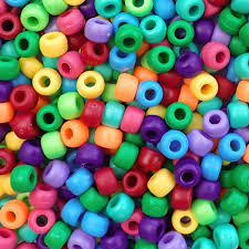 Ponny Beads Multicolor 50pcs