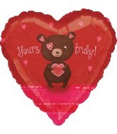 Truly Bear Valentine 18"