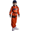 NASA Astronaut Costume Orange - Kids